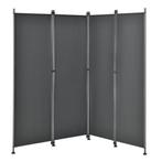 Tuinscherm scheidingswand zonwering 170x215 cm donkergrijs, Verzenden, Nieuw