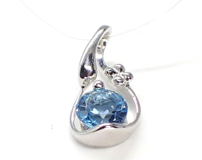 Zonder Minimumprijs - Hanger - 18 karaat Witgoud - 0.55ct., Sieraden, Tassen en Uiterlijk, Antieke sieraden