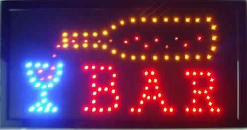 Bar drank cafe LED bord lamp verlichting lichtbak reclamebor, Verzamelen, Merken en Reclamevoorwerpen, Nieuw, Verzenden