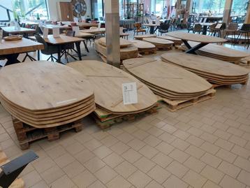 Deens ovale eiken tafelbladen OP VOORAAD beschikbaar voor biedingen