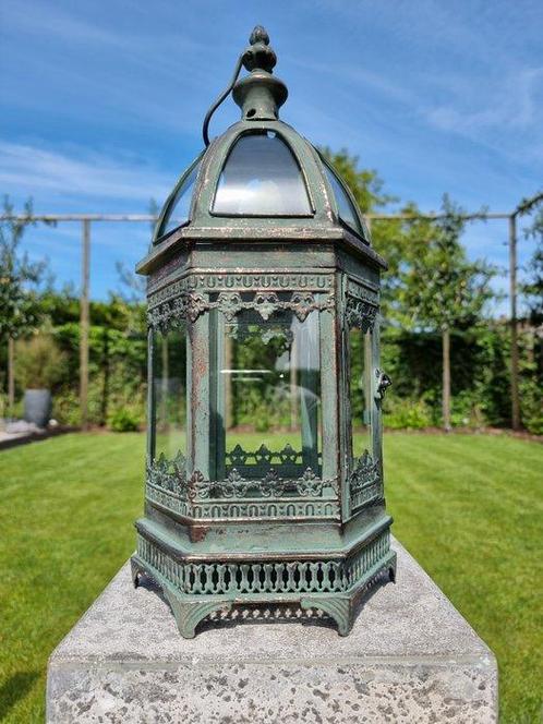 Lantaarn - Glas, Metaal, Antiek en Kunst, Kunst | Designobjecten