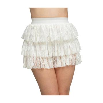 Rokje Wit met Kant Onesize beschikbaar voor biedingen