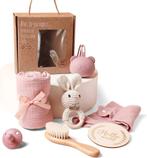 Babyshower gift set Bunny 7-delig, Verzenden, Nieuw, Kraamcadeau