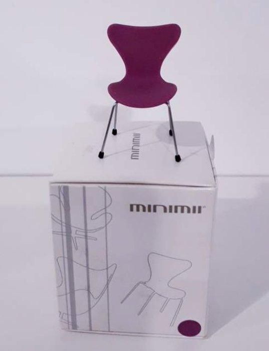Fritz Hansen, Minimii - Arne Jacobsen - Stoel - Butterfly, Antiek en Kunst, Antiek | Meubels | Stoelen en Banken