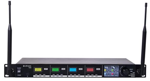 TU4 Quad PLL Instelbaar UHF Draadloos Microfoonsysteem, Muziek en Instrumenten, Microfoons, Overige typen, Nieuw, Verzenden