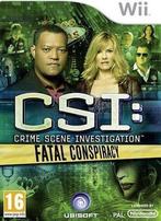 CSI Crime Scene Investigation Fatal Conspiracy (Wii Games), Spelcomputers en Games, Games | Nintendo Wii, Ophalen of Verzenden