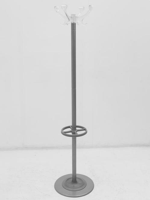 Kapstok garderobe staand grijs/transparant - hoog 165cm -, Huis en Inrichting, Woonaccessoires | Kapstokken, Overige typen, Gebruikt