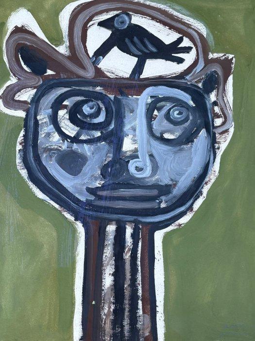 André Honnay (1962) - Vogel in het haar, Antiek en Kunst, Kunst | Schilderijen | Modern