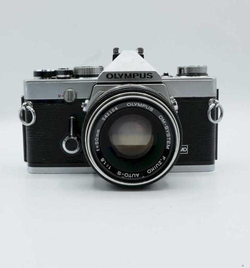 Olympus OM-1 + 50mm 1.8 Vintage, Audio, Tv en Foto, Fotografie | Lenzen en Objectieven, Gebruikt, Ophalen of Verzenden