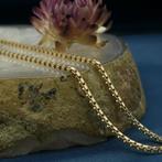 Gouden Venetiaanse schakelketting, Ophalen of Verzenden, Gebruikt, Overige kleuren, Goud