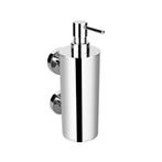Zeepdispenser Sapho X-Round Hangend 540 ML Chroom, Ophalen of Verzenden, Nieuw, Chroom, Bad