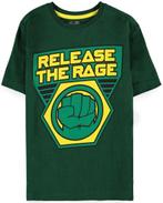 Difuzed Marvel The Hulk Release the Rage Boys T-Shirt-Maat, Ophalen of Verzenden, Nieuw