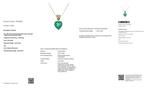 Ketting met hanger - 18 karaat Geel goud - 5.68ct. tw.