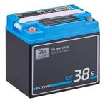 Accu gel 12V Ective DC serie S met LCD - DC 38S gel (38Ah), Ophalen of Verzenden, Nieuw