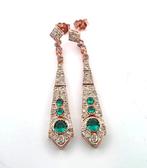 Zonder Minimumprijs - Oorbellen - 9 kt. Roségoud, Zilver, Sieraden, Tassen en Uiterlijk, Oorbellen, Nieuw