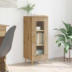 vidaXL Dressoir artisanaal eikenkleurig 34 x 34.5 x 90 cm, Huis en Inrichting, Verzenden, Nieuw, Overige houtsoorten, Minder dan 50 cm