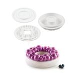 Silikomart Siliconen Vorm Bubble Crown Ø18x6cm, Hobby en Vrije tijd, Taarten en Cupcakes maken, Verzenden, Nieuw
