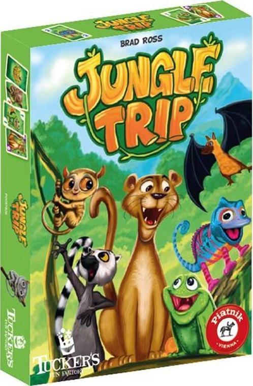 Jungle Trip - Kaartspel | Tuckers Fun Factory -, Hobby en Vrije tijd, Gezelschapsspellen | Kaartspellen, Nieuw, Verzenden