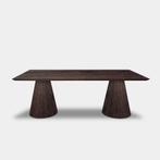 Tafel Rechthoekig Eikenhout  Kegelpoot  240x100, Nieuw