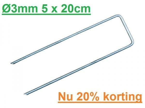 Gronddoekpennen - gronddoekpen - worteldoekhaken Voordeel., Tuin en Terras, Gras en Kunstgras, 20 m² of meer, Kunstgras, Nieuw