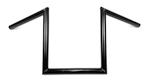 1 inch (25,4mm) Stuur Square 30cm Zwart voor Harley-Davidson, Motoren, Onderdelen | Harley-Davidson, Verzenden, Nieuw