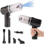 QLT kruimeldief en compressor - 2-in-1 blower - Zwart, Verzenden, Nieuw