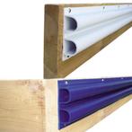 Steigerstootrand dubbel D-profiel, wit of navy, 2,4 meter-Wi, Watersport en Boten, Ophalen of Verzenden, Nieuw