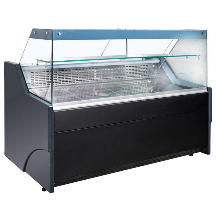 Koelvitrine 130cm | koeltoog| Gekoelde Vitrine, Koeltoonbank, Witgoed en Apparatuur, Vriezers en Diepvrieskisten, Vrijstaand, Nieuw