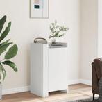 vidaXL Dressoir 45x35x75 cm bewerkt hout wit, Minder dan 50 cm, Verzenden, Nieuw, 25 tot 50 cm