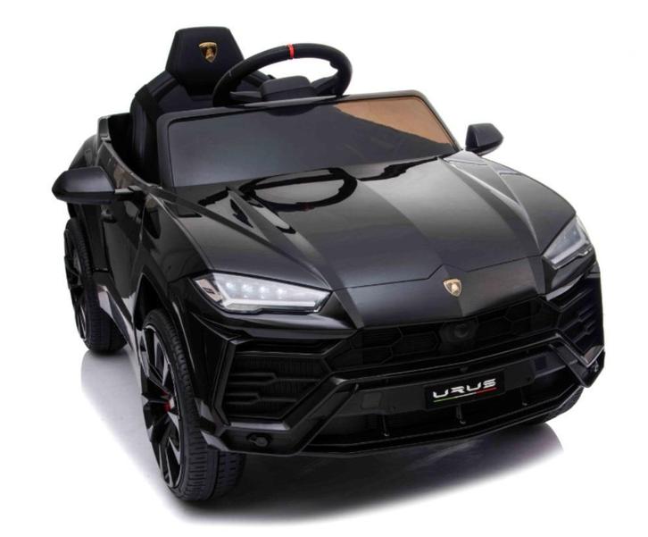 Kinderauto LAMBORGHINI URUS zwart, leder, 2.4ghz RC, Nieuw!!, Kinderen en Baby's, Speelgoed | Buiten | Accuvoertuigen, Nieuw, Ophalen of Verzenden