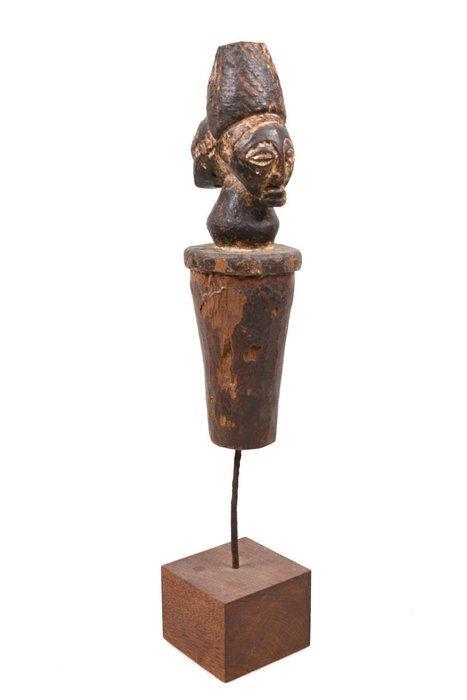 Voorouder (Janus) figuur - Luba - DR Congo (Zonder, Antiek en Kunst, Kunst | Niet-Westerse kunst