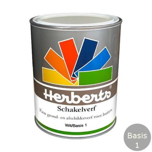 Schakelverf 1 liter, Doe-het-zelf en Verbouw, Verf, Beits en Lak, Nieuw, Ophalen of Verzenden