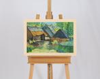 H. Bouwman - Zomerdag op de boerderij, Antiek en Kunst, Kunst | Schilderijen | Klassiek