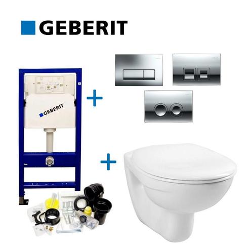 Geberit UP100 Toiletset Compleet Start | Inbouwreservoir |, Doe-het-zelf en Verbouw, Sanitair, Overige typen, Nieuw, Ophalen of Verzenden
