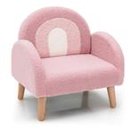 Trendmix Kinder Fauteuil Teddy Stof Roze Regenboog -, Ophalen of Verzenden, Nieuw