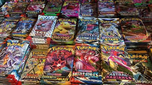 Pokemon Booster Packs - Vanaf €4,90 per stuk!, Hobby en Vrije tijd, Verzamelkaartspellen | Pokémon, Booster, Nieuw, Verzenden