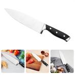 Cheqo® PRO Koksmes - 20cm - RVS - Chef Knife - Vlees, Vis &, Nieuw, Verzenden