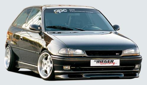 Rieger frontspoiler | Astra F: 09.91-12.99 - 3-drs., Sedan,, Auto-onderdelen, Carrosserie en Plaatwerk, Nieuw, Opel, Verzenden