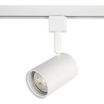 LED 1-fase Railspot | Wit | GU10 fitting, Huis en Inrichting, Lampen | Spots, Nieuw, Ophalen of Verzenden, Metaal of Aluminium