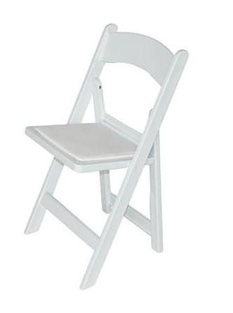 Klapstoel Chicago in kunststof wit ( Poef, Stoelen ) ( Poef), Huis en Inrichting, Stoelen, Nieuw, Verzenden