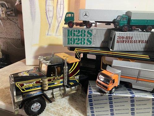 Conrad, Eligor, Revell, gozan 1:50 - Model vrachtwagen (9) -, Hobby en Vrije tijd, Modelauto's | 1:5 tot 1:12
