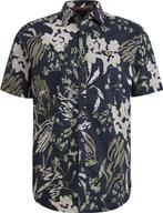 PME Legend Short Sleeve Overhemd Print Navy maat S Heren, Verzenden, Nieuw, PME Legend