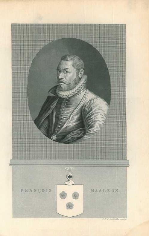 Portrait of Franciscus Maelson, Antiek en Kunst, Kunst | Etsen en Gravures