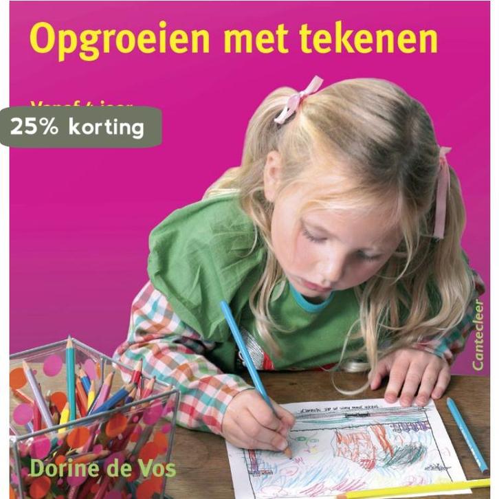 Opgroeien met tekenen 9789021337661 D. de Vos, Boeken, Hobby en Vrije tijd, Gelezen, Verzenden