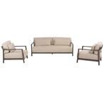 Capresi stoel bank loungeset 3 delig terre 4 Seasons Outdoor, Ophalen of Verzenden, Nieuw, Aluminium