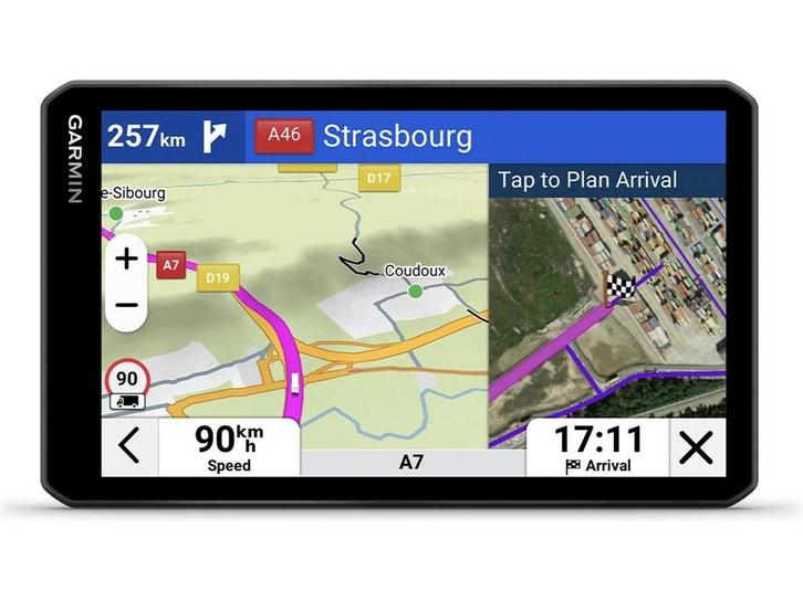 Garmin dzl LGV720 - GPS-navigatietoestel voor vrachtwagens, Auto diversen, Autonavigatie, Zo goed als nieuw, Verzenden
