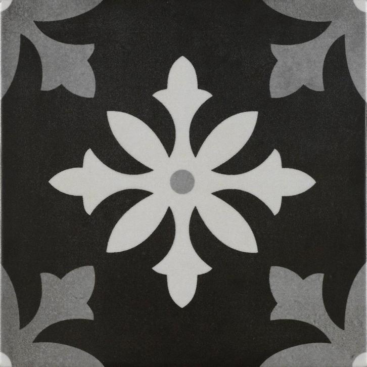 Vloertegel/Wandtegel Zwart 22,3x22,3cm (Muurtegels), Doe-het-zelf en Verbouw, Tegels, 20 tot 40 cm, 20 tot 40 cm, 10 m² of meer