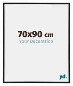 Fotolijst 70x90 cm - Zwart Mat - Kunststof - Annecy, Verzenden, Nieuw
