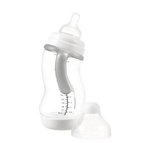 Difrax Fles Wide 310 ml - Wit, Kinderen en Baby's, Babyvoeding en Toebehoren, Verzenden