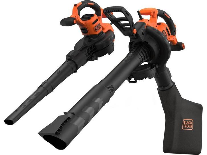 BLACK+DECKER BEBLV300SB-QS - Elektrische Bladblazer - 3IN1, Tuin en Terras, Bladblazers, Zo goed als nieuw, Verzenden